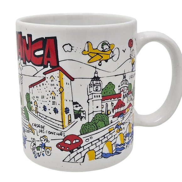Unbranded Salamanca Spain Ceramic Coffee Cup Mug Handle Souvenir Drinkware - Picture 2 of 12